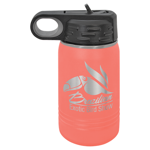 [LWB067] 12 oz. Coral Polar Camel Water Bottle