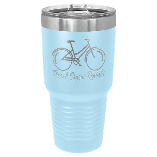 [LTM7357] Polar Camel 30 oz. Light Blue Ringneck Insulated Tumbler w/Slider Lid